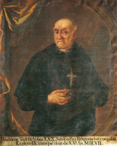 The 30th Abbot, Ulrich Todt by Unknown